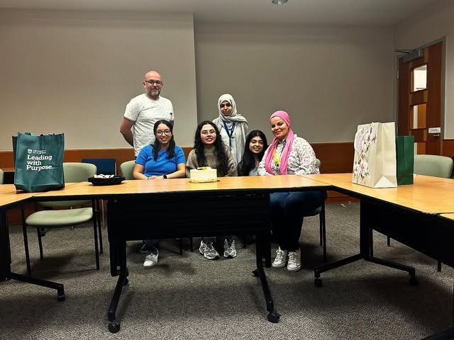 Ferdaousi Lab team gathered together